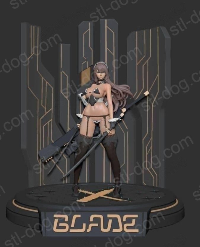 刀锋(Blade Javelin) 3D打印图纸